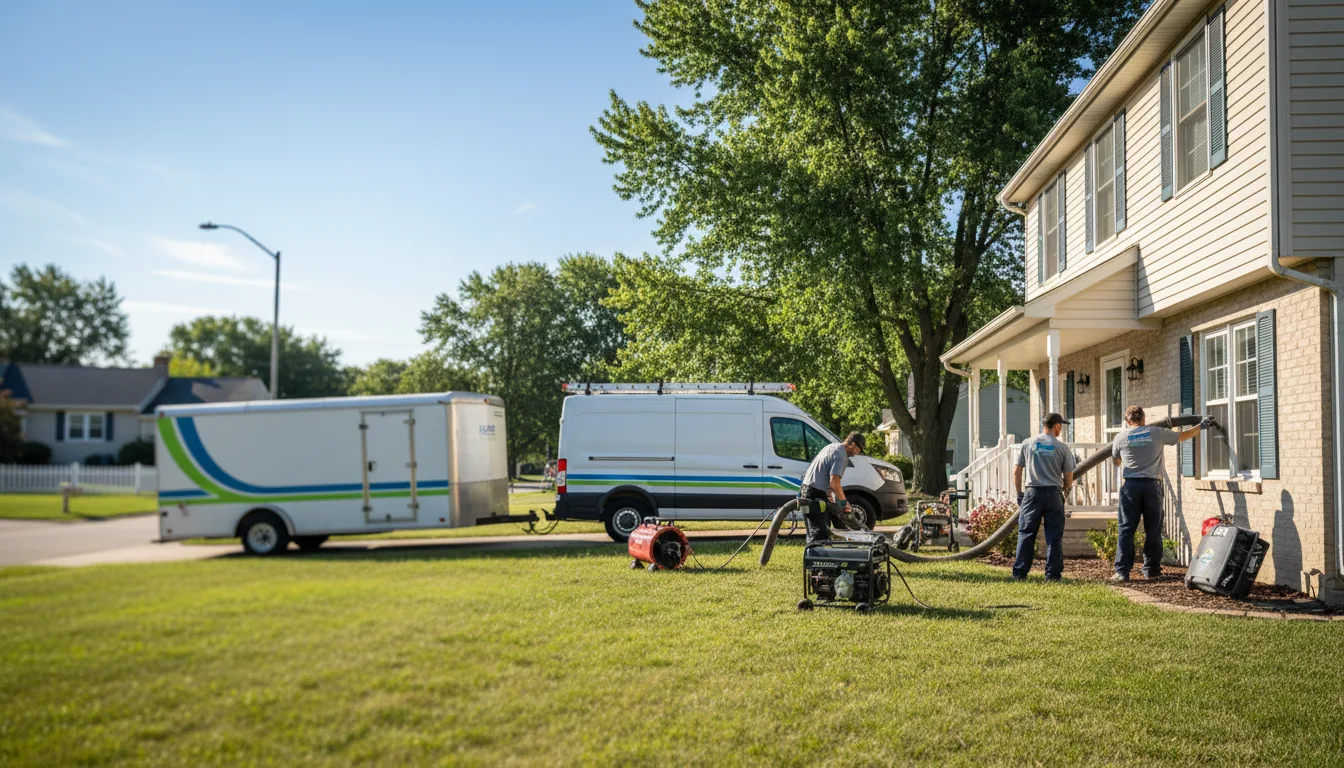 Flooded Basement Restoration And Cleanup With Repair in Fort Rucker, AL near me